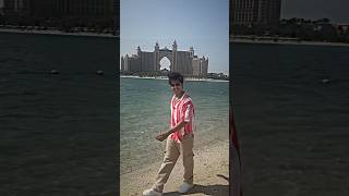 A small walk around Palm Jumeirah beach Dubai #dharmeshnayak