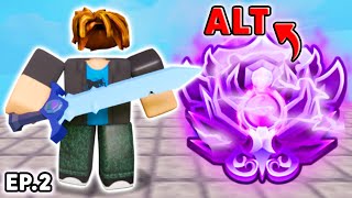 CARRYING My ALT ACCOUNT In RANKED.. Ep.2 (Roblox Bedwars)