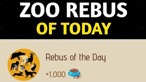 Rebus Of The Day Zoo 18 January | Zoo Rebus Of The Day | Rebus Of The Day Zoo Airdrop