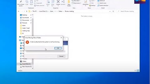 How To FIX  "A device attached to the system is not functioning"  ERROR For iPhone iPad WINDOWS
