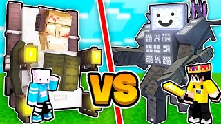 TİTAN SKİBİDİ GMAN VS TİTAN TVMAN!  Minecraft