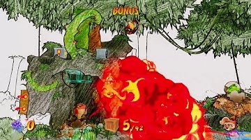 [Crash Bandicoot 4] ROCK BLOCKED (N. Verted) - All boxes, All gems, hidden gem