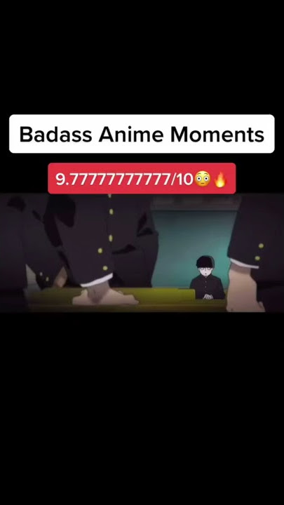Badass Anime Moment | Mob psycho 100