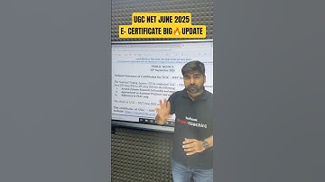 BIG 🔥 UPDATE UGC NET JUNE 2025 E- CERTIFICATE OUT | Karan Sir #shorts #ugcnet #ecertificate #update