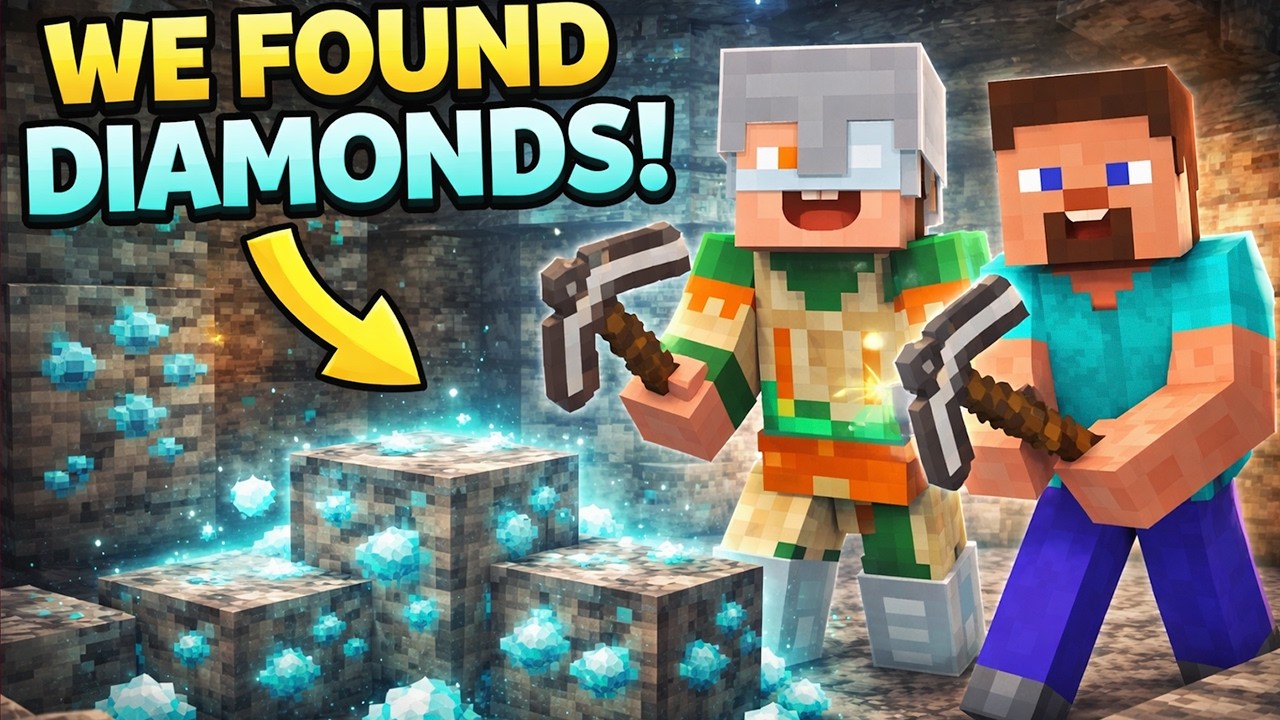 Infinite diamonds in Minecraft - YouTube
