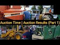 Auction Time | Auction Results (Part 1)