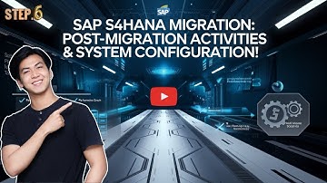 Step 6 SAP S/4HANA Migration: Post-Migration Activities & System Configuration #sap #project