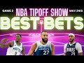 2024 NBA Playoffs Predictions | Mavericks vs Timberwolves Game 2 Best Bets | NBA Tipoff Show 5/24/24