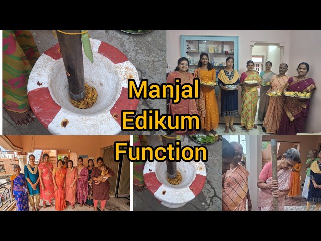 Marriage ritulas//Manjal Edikum Function 😍😍😍//Pandhakal class=