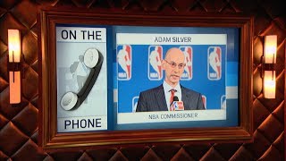 NBA Commission Adam Silver Talks Sports Betting, Resting Star Players \& More - 7\/24\/17