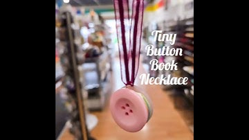 DIY Tiny Button Book Kits Available on website #tiny #diy #buttons #craft #craftforkids