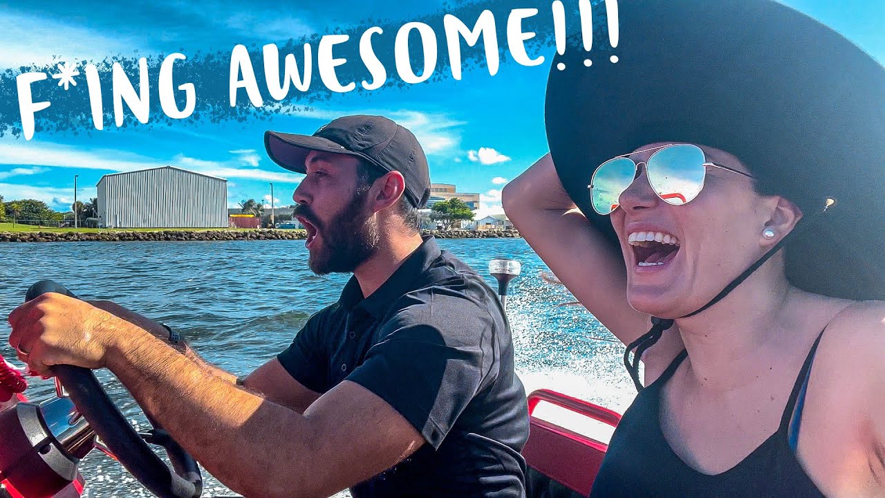 TESTING THE NEW DINGHY!! 🛥️ Boat Life at ICW of Fort Lauderdale