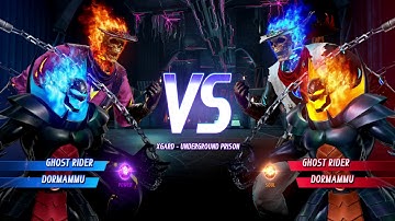 Ghost Rider and Dormammu vs Ghost Rider and Dormammu - MARVEL VS. CAPCOM: INFINITE