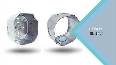 Giới thiệu về sản phẩm hộp công tắc đôi và bát giác Cát Vạn Lợi