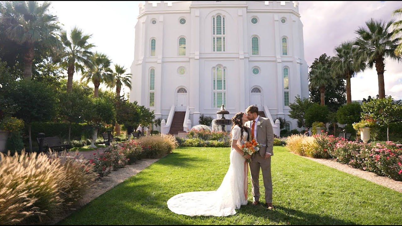 Will & Rebecca | St. George Temple | AW Creates