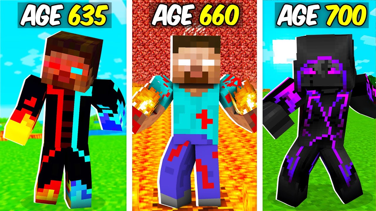 Surviving 500 Years As Herobrine In Minecraft! 