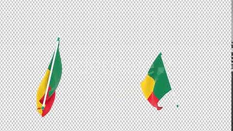 Flag Transition - Benin | Motion Graphics - Envato elements