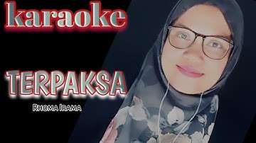 TERPAKSA - RHOMA IRAMA | KARAOKE DUET BARENG RINDA SALIM