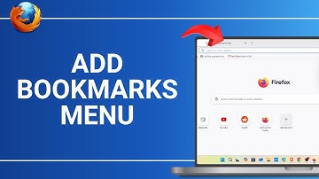 How to Add Bookmarks Menu in FireFox