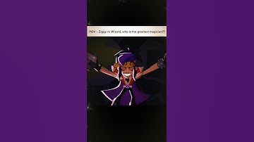 Ziggy vs Wizard, who is the greatest magician?? #brawlstars #brawlstarsshorts #shorts