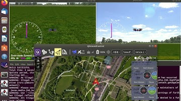 2 vehicle simulation with jMAVSim on Ubuntu 18.04