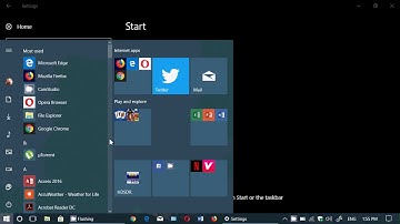 Windows 10 Fall Creatos update tips and tricks Customize your Start menu experience