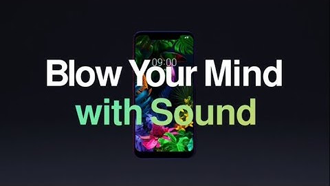 LG G8S ThinQ Feature Video: Sound