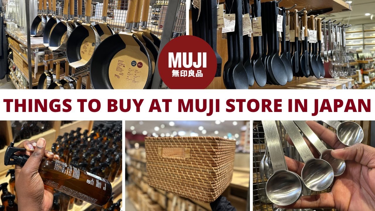 [Shopping Guide] The Best Things to Buy at MUJI Store - Shopping In Japan