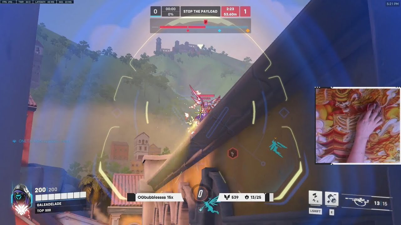 OVERWATCH 2 ANA TOP 500 - GALE! BEST ANA! GAMEPLAY SEASON 1 TOP 500