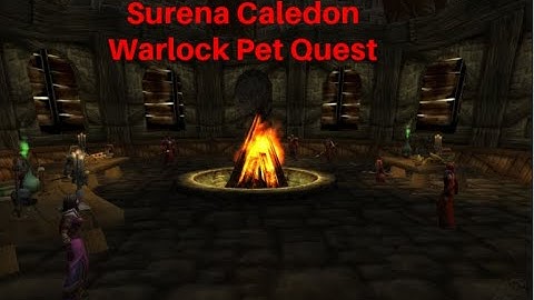Surena Caledon WoW Warlock Pet Quest