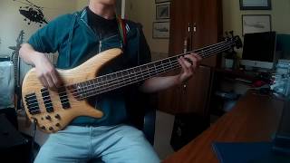Caligula&#39;s Horse - Will&#39;s Song (Let The Colours Run) Bass Cover