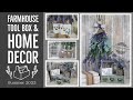 Farmhouse Tool Box and Home Decor | Lavender Swag | Farmhouse DIYs