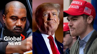 Will Trump’s dinner with Kanye West, Nick Fuentes impact his presidential campaign?