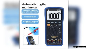 SUNSHINE DT17N Fully Automatic Digital Multimeter with LCD Display Auto Identification Range Test R