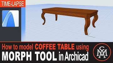 Archicad Morph (EP #4) | HOW TO COFFEE TABLE