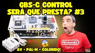 TESTEI  5 CONSOLES NA GBS-C CONTROL COM VÁRIOS CABOS DIFERENTES ! PHANTOM SYSTEM COLORIDO NO AV