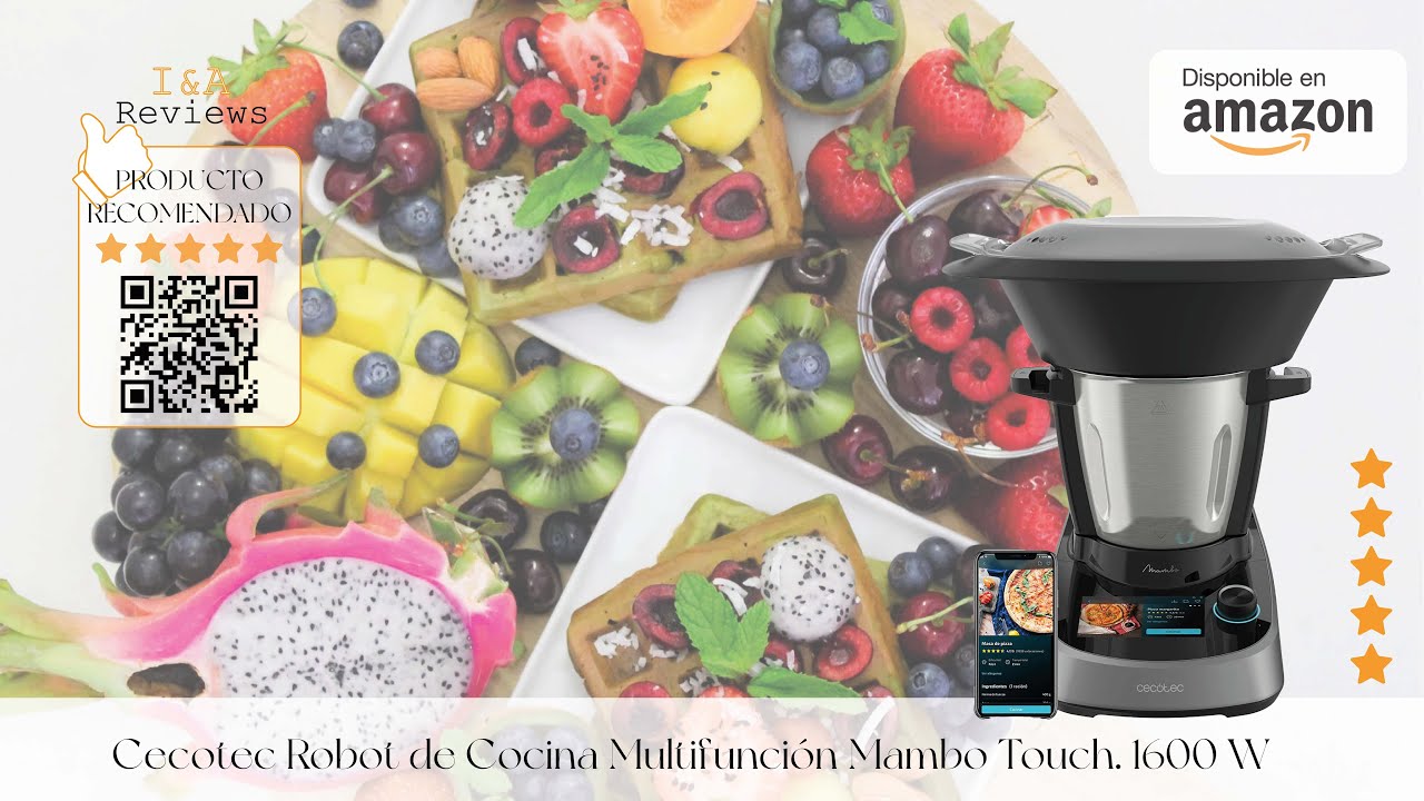 El robot de cocina Cecotec con doble jarra, 30 funciones y más de 1.000  recetas 'online' - Showroom