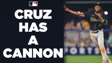 Oneil Cruz has a CANNON! Check out the Pirates rookie