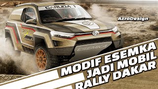 Modif Esemka Garuda 1 Jadi Mobil Rally Dakar | Giveaway | Modifikasi Digital | AzraDesign Indonesia