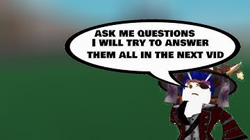 *CLOSED*Ask Me Questions Roblox(For 100 subscribers special Q&A)