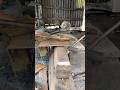 Manual Cutting #blacksmith #tools #traditionalcraft #forge #febrero