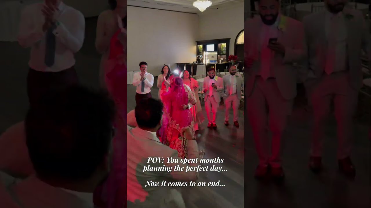 The Final Song Just Them Magic Hiba Shabab S Reception Wedding Weddingdj Dj Mc Love