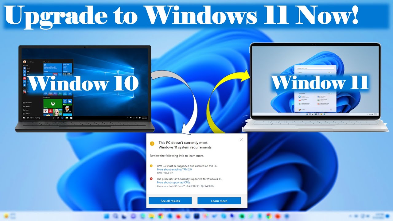 How to Upgrade Windows 10 to Windows 11 For Free (Official) - YouTube