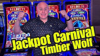 CRAZY SESSION PLAYING HIGH LIMIT JACKPOT CARNIVAL SLOTS!