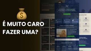 QUANTO CUSTA FAZER UMA LANDING PAGE PARA ADVOGADOS EM 2024