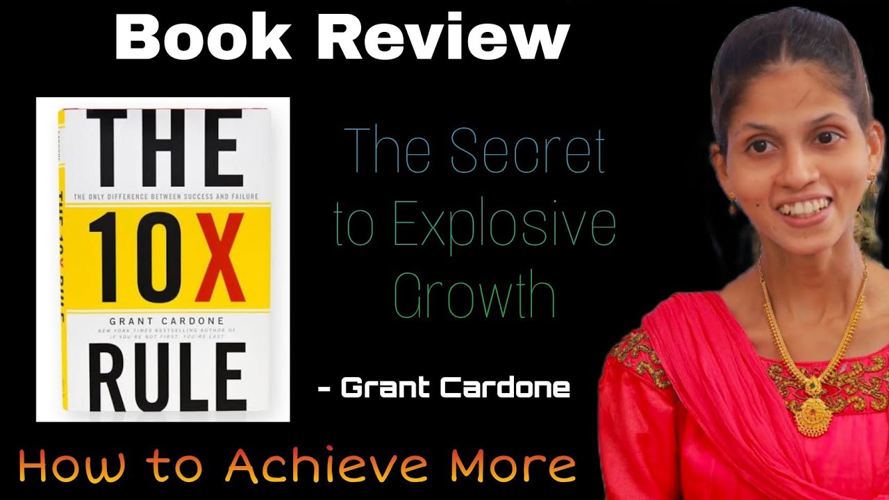 10X Your Success: Book Review - "The 10X Rule" || Reach Your Goals Faster