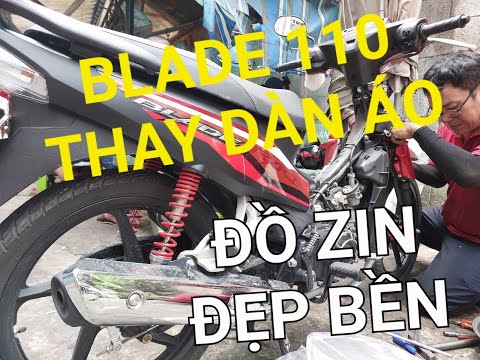 Video BLADE 110 DỌN KIỂNG , THAY DÀN ÁO MỚI ĐẸP GIÁ BAO... - youtube