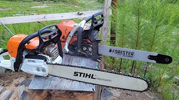 Vergelijking van de Stihl MS400c met de Echo CS-7310