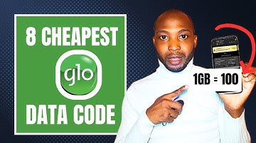 8 Code To Get Cheap Data From GLO | How To Buy cheap Data 2025