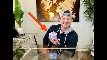 Review and Demo of Power Your Fun Cubik LED Flashing Cube Memory Game - Electronic Handheld Game